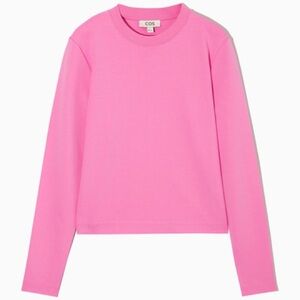 COS CLEAN CUT REGULAR LONG-SLEEVED T-SHIRT